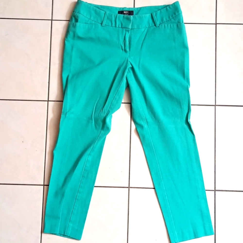 Massimo Teal Ankle Pants